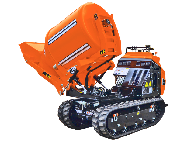 Dumper ergonomique Cormidi CMF1500 pour une manipulation fluide