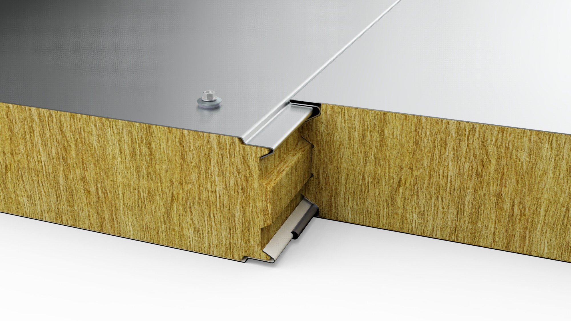 Panneau de bardage avec transmission thermique Uc jusqu'à 0,227 W/m².K