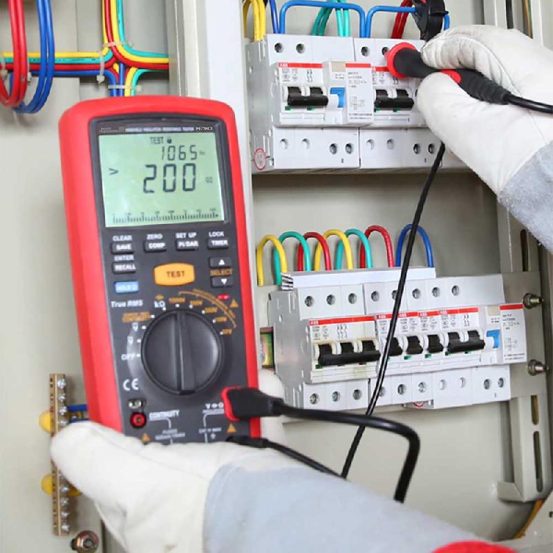 FI716CI | Multimètre et Contrôleur d'isolement numérique 200 GΩ, tension d'essai jusqu'à 1 000V avec fonctions PI, DAR_3