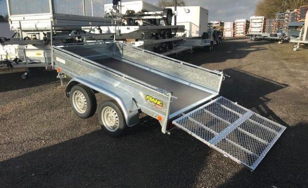 Remorque bagagère non freinée - 2,50 X 1,40 M - FRANC RE254_3