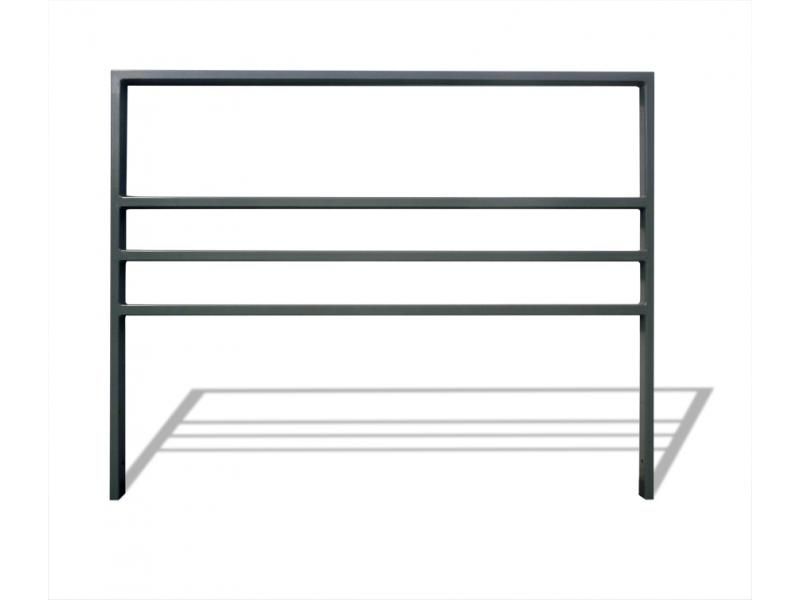 Barrières urbaines - Bar3200b - Urban'nt - en tube acier avec section 50x30mm - Hauteur 1000mm - Longueur 1500mm_3