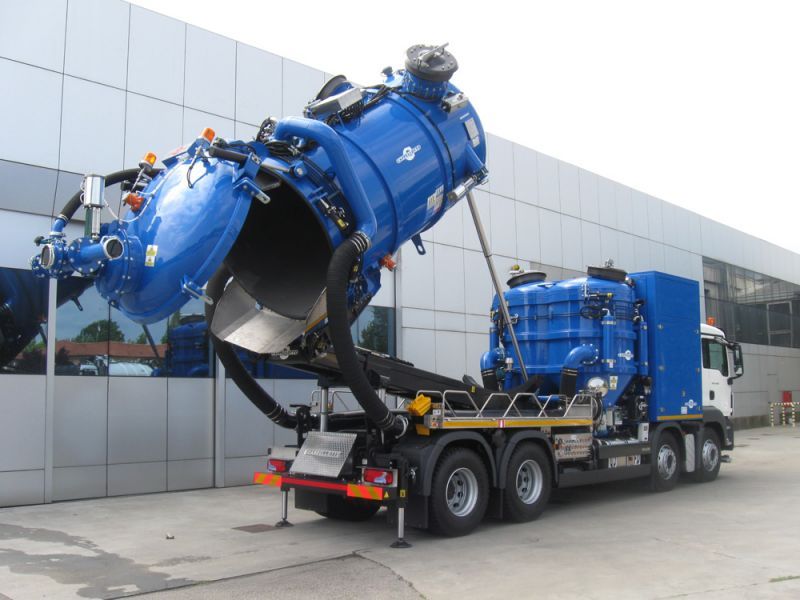 Cap Bora camions aspirateurs - Cappellotto - liquides et pulvérulents, débit 4500-9000 m3/h_3