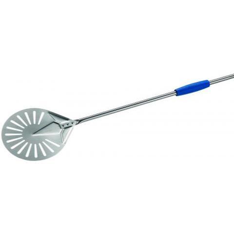 Pelle à défourner ronde perforée inox Ø 20 cm - Manche 75 cm - Gamme Azzurra | GI.METAL_3