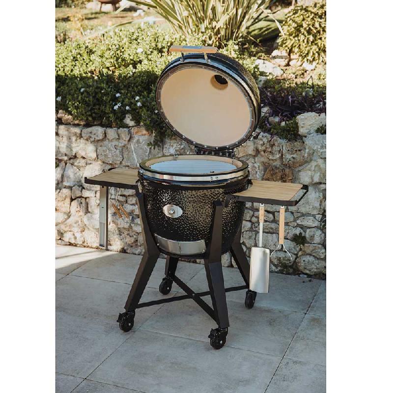 Barbecue Kamado Monolith TWO.55 noir avec chariot | Planet Outdoor_3
