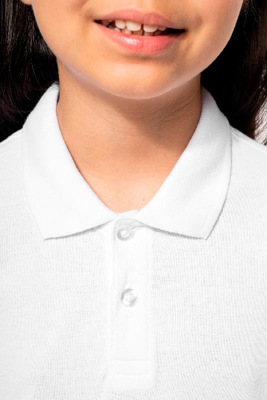 Polo manches courtes enfant - Réf: K292 - 100% coton peigné - Fabriqué au Portugal_3