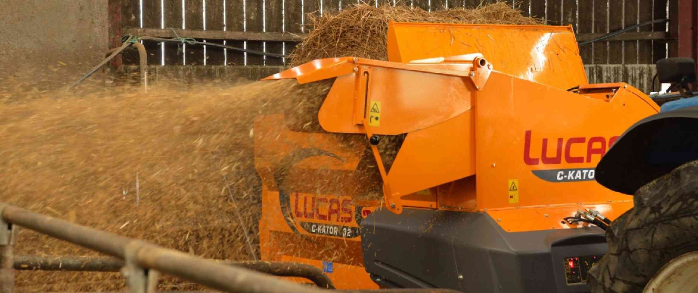 Machine C-kator pour brins de paille de 4 cm à 8 cm