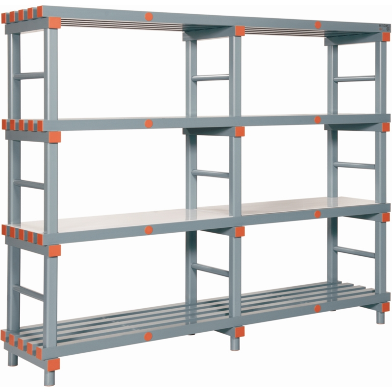 Rayonnage haute résistance 100 x 40 cm - l 1400 x p 500 mm_3
