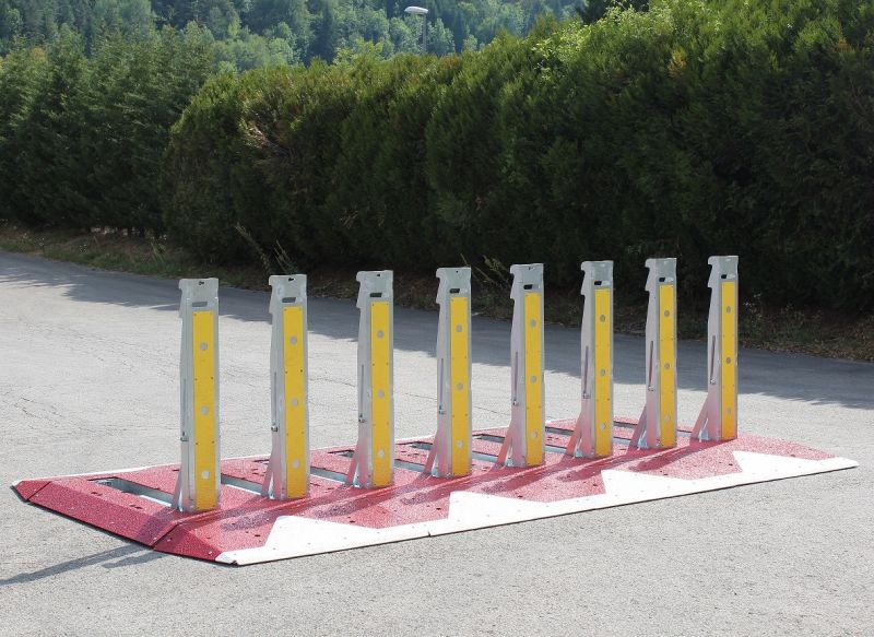 Herse anti-intrusion, avec signalétique réfléchissante pour assurer la sécurité de vos événements - dalitub_3