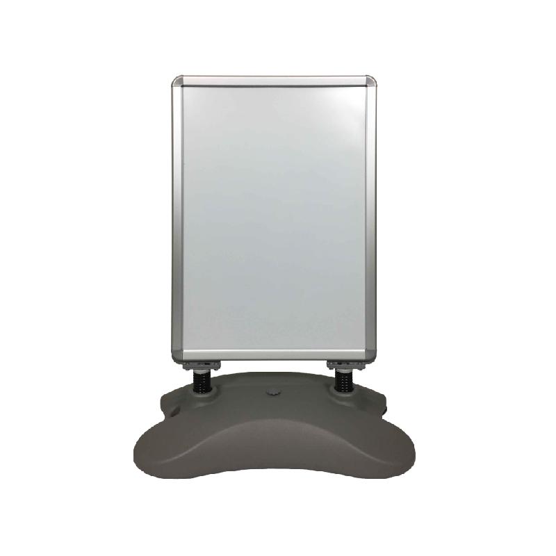 Stop trottoir panneau aluminium sur ressorts porte affiches - BCS-Swing, BCS SwingA1_3
