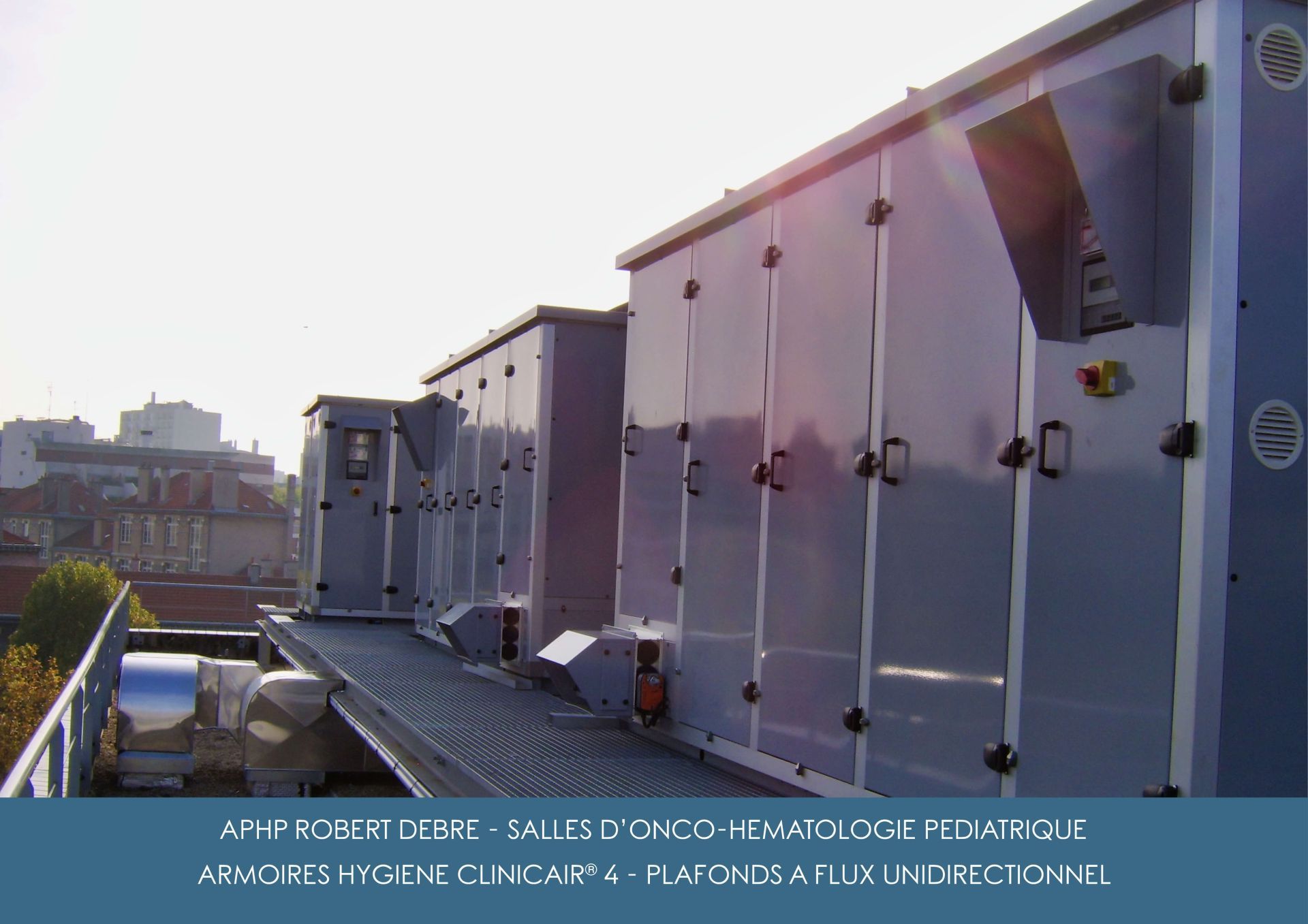 Armoire de traitement d'air avec contrôle de la température et humidité