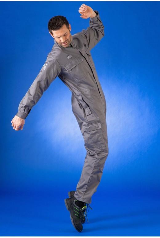 Combinaison multirisques ATEX réf. 650*ATX - multipoches, normes ISO et IEC, 74% coton_3