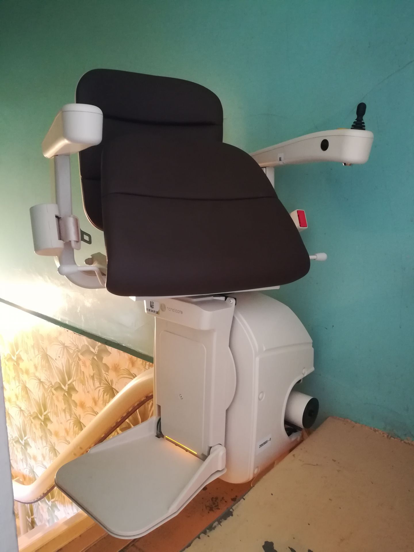 Monte-escalier monorail handicare_3