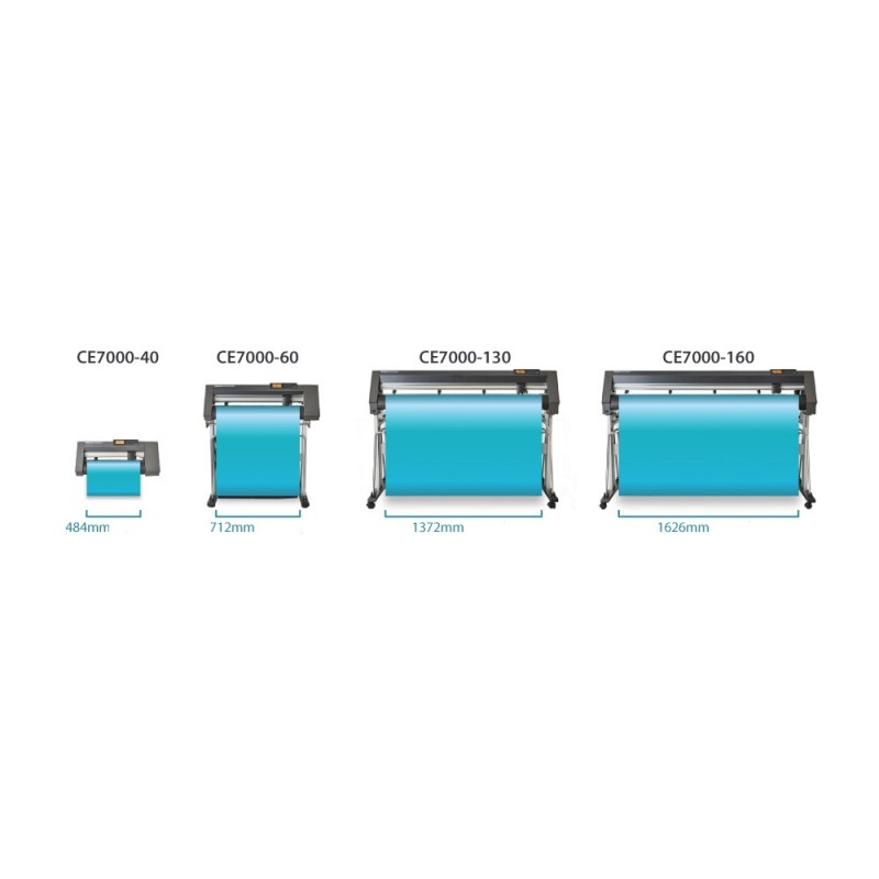 Plotter de découpe tangentielle en continu - Largeur de coupe 602 mm - GRAPHTEC CE7000-60 - ARMS 8.0 pour découpe précise_3