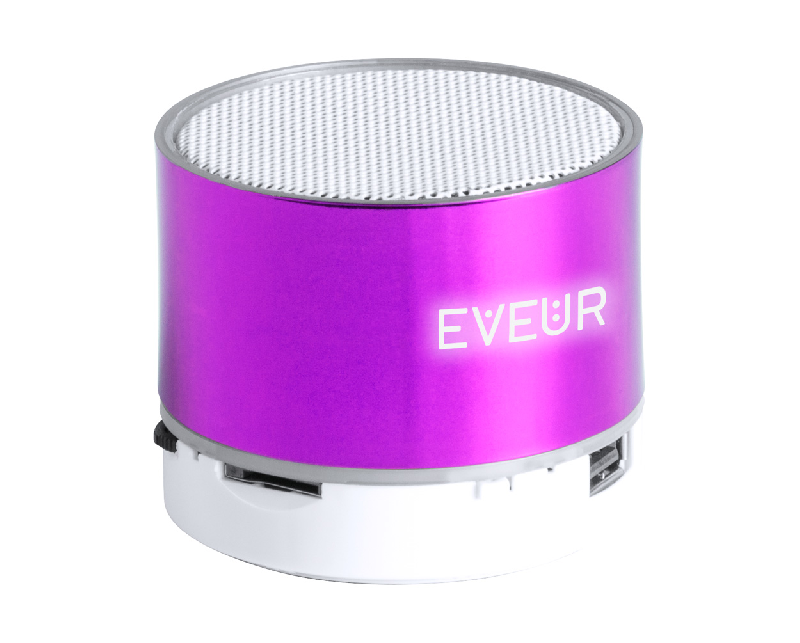 Enceinte Bluetooth - boîtier plastique - LED gravure lumineuse - mains libres, radio et micro SD_3