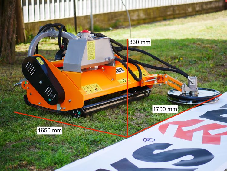 Interfila-130 broyeur forestier - deleks - largeur de travail 1000 mm_3