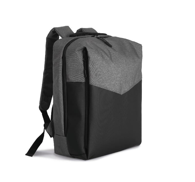 Sac à dos business décontracté Kimood - polyester - Réf: KI0153 - pour ordinateur 13'' et tablette 11''_3