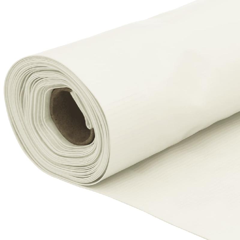 Vidaxl écran d'intimité de jardin blanc 500x90 cm pvc 4005454_3