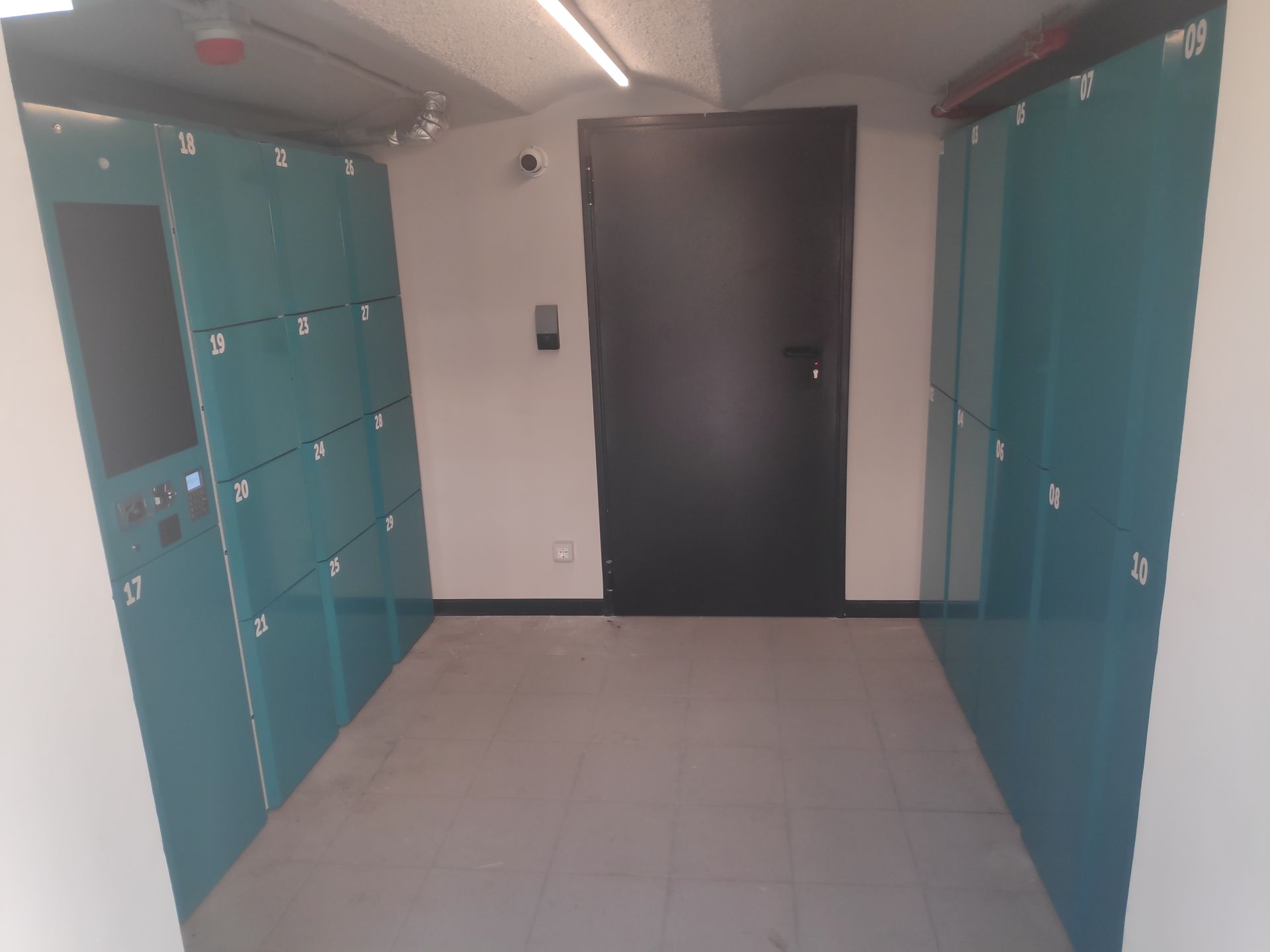 Solution de rangement pour bagages d'hôtel