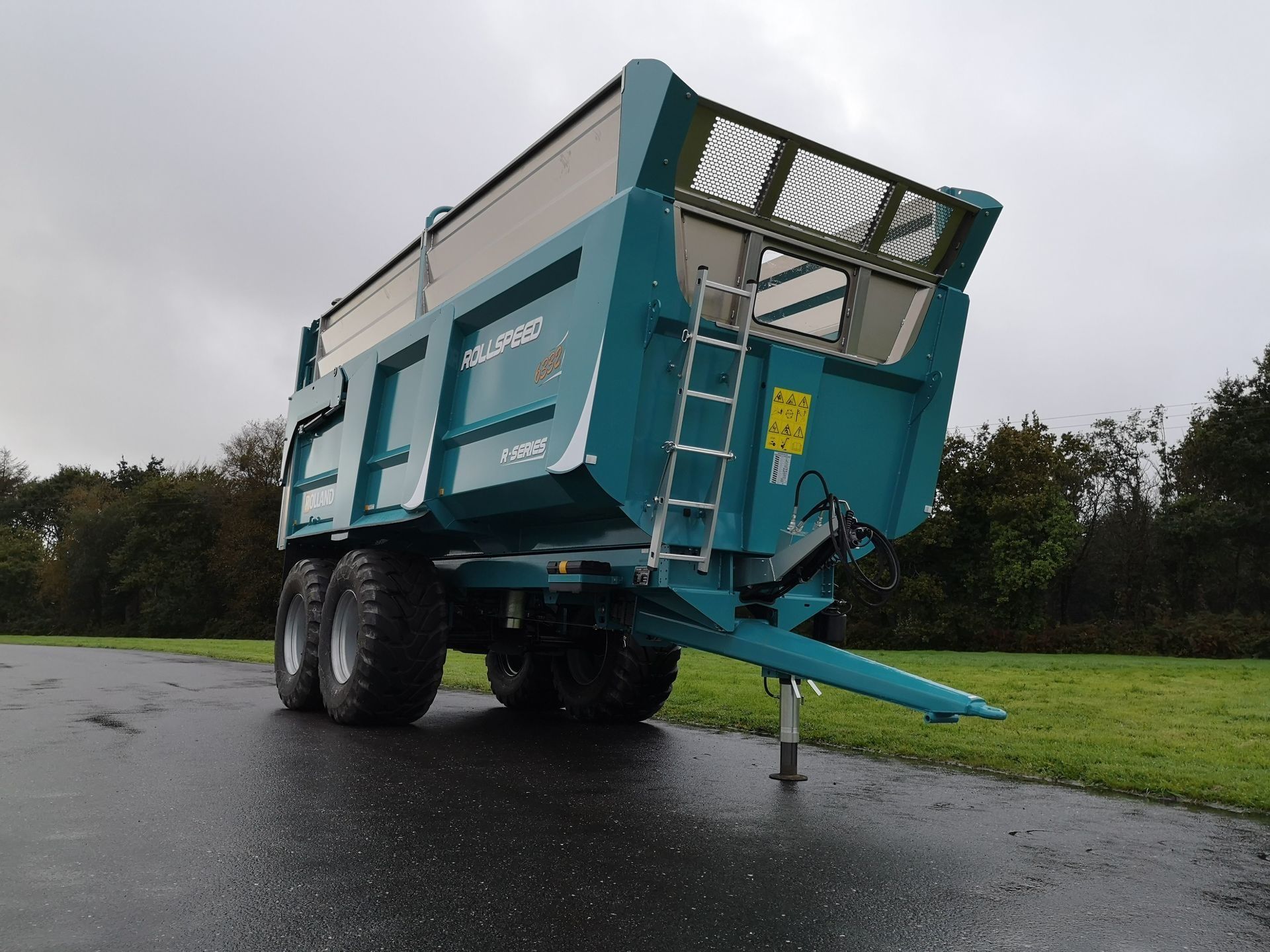 Rollspeed 6835, remorque agricole adaptée avec capacité jusqu’à 39 m³