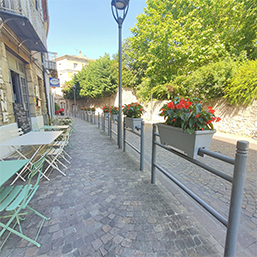 Jardinière en polyéthylène recyclable - Facile à manipuler - Rambarde - 21 coloris - Réserve d'eau amovible_3