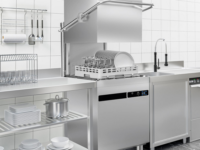 Lave-vaisselle à capot 400 V -Écran tactile_3