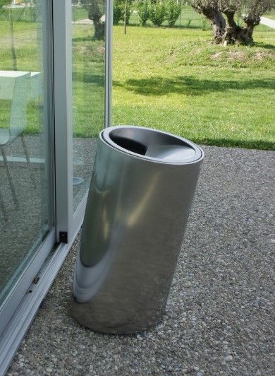 106cilindrica - Corbeille en métal cylindrique FIMA - Dimensions 450x560x840 mm_3