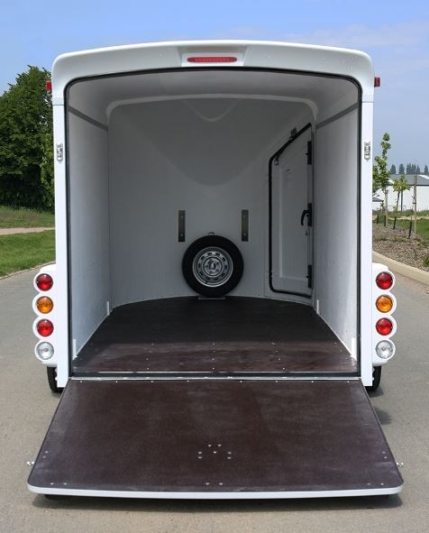 Remorque fourgon Centaure 4900 avec roues semi-encastrées