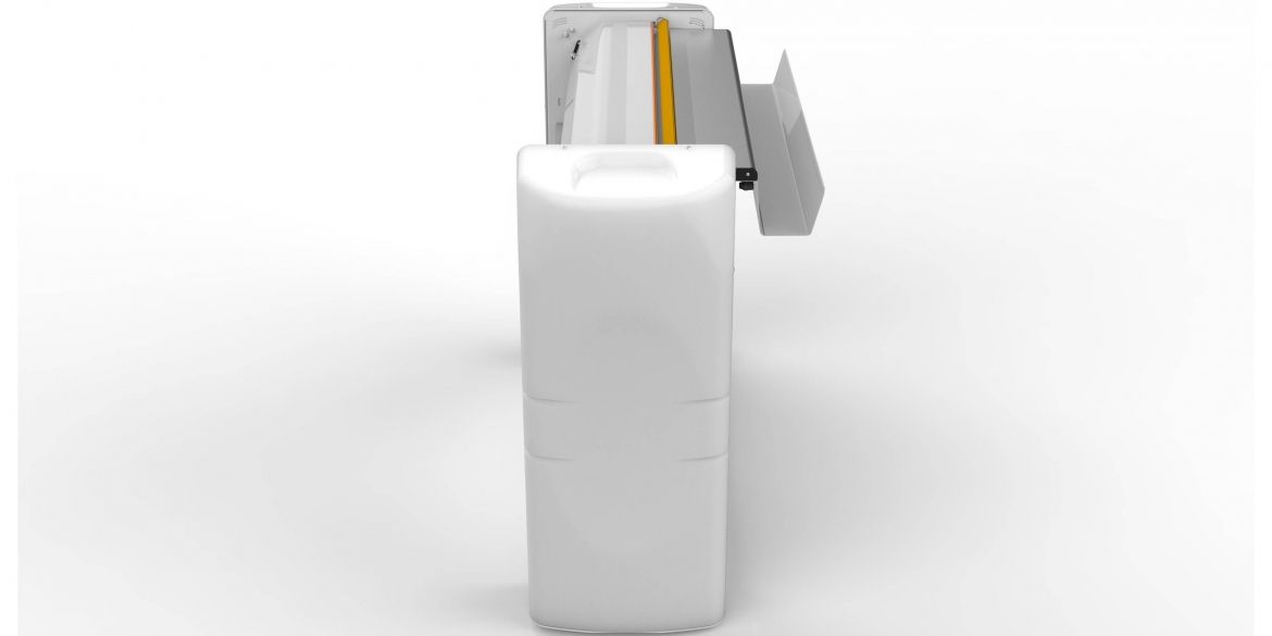 E100.25 - Repasseuse électrique GMP - rouleau 1000 x Ø250 mm - production horaire 25 kg_3