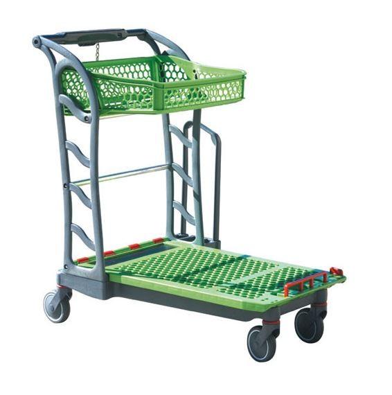 Chariot pour charges lourdes - Dimensions L1014 x P582 x H1050 mm - Roulettes pivotantes - Disponible en plusieurs couleurs_3