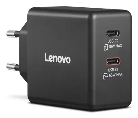 Lenovo 40AW065BEU adaptateur de puissance & onduleur Intérieur & extérieur 65 W Noir_3