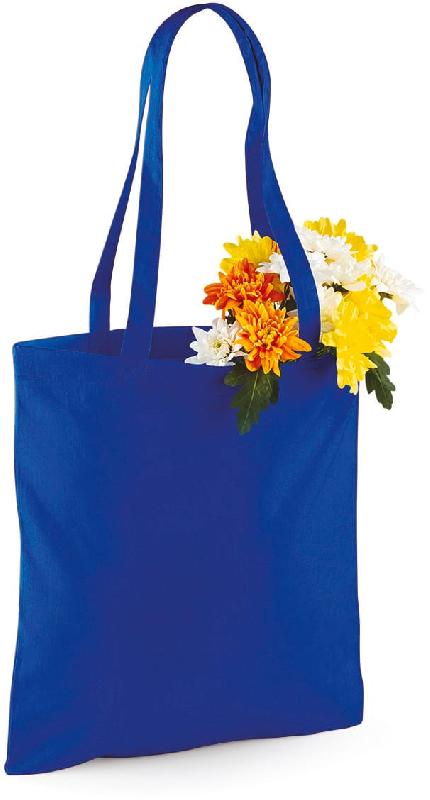 Sac shopping à anses longues - 100% coton - Réf: W101 - Marque Westford Mill - 140 g/m²_3