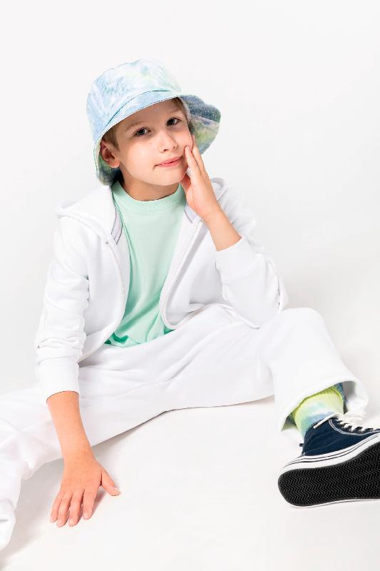 Sweat-shirt capuche zippé enfant - Réf: K455 - Kariban - 80% coton peigné / 20% polyester_3