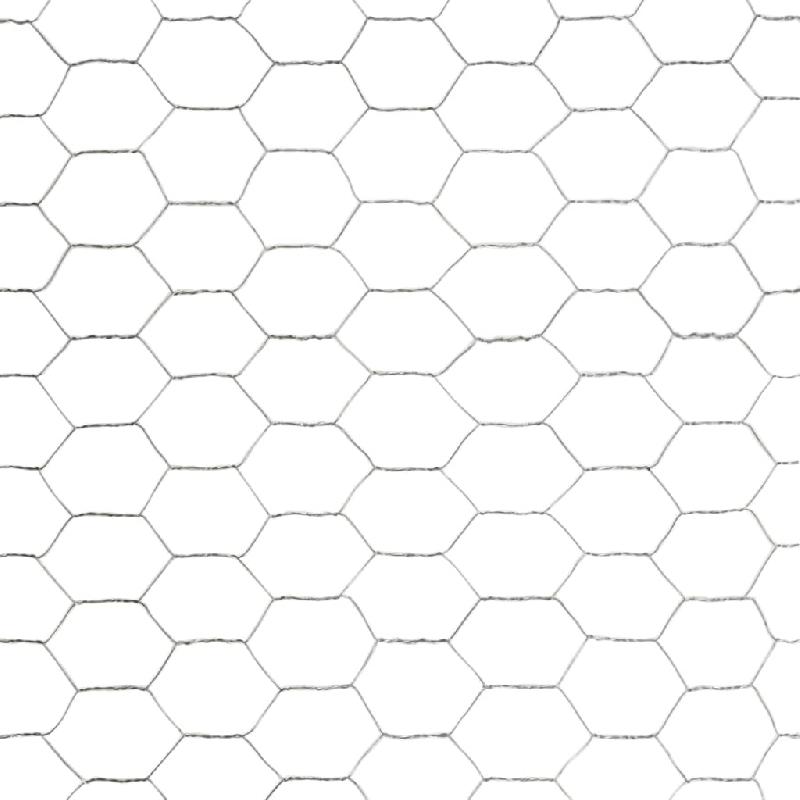 Vidaxl grillage pour volière acier galvanisé 25x1,5 m argenté 143321_3
