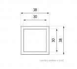 03.070.Sc - Poubelle Trigono ZANO 55L - Acier et béton design minimaliste_3