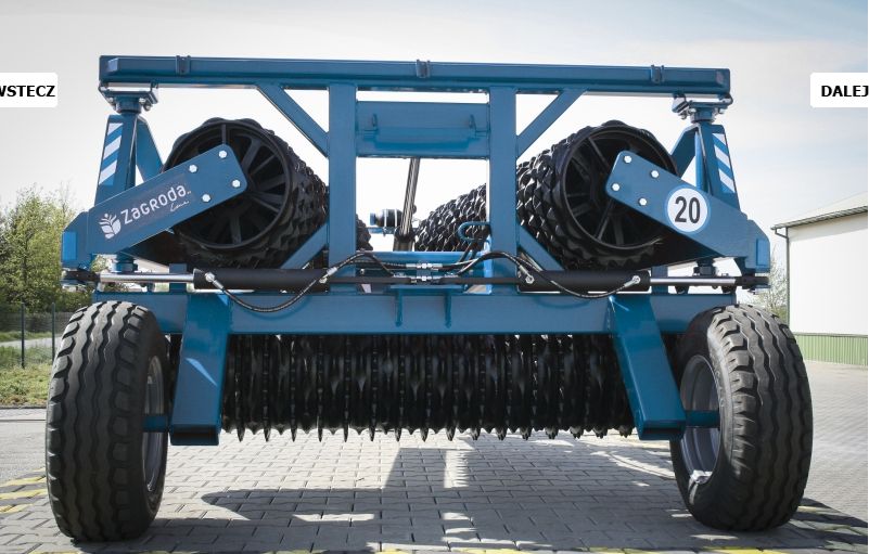 Outil agricole Cambridge adapté aux grandes surfaces de travail