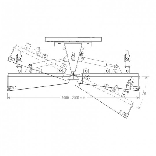 Lame à neige étrave ou vario standard - hydraulique, robuste et compatible engins moyens à gros_3