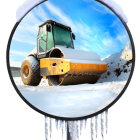 Miroir multi-usages en inox avec dispositif ANTIGIVRE ET ANTIBUÉE - Diamètre 600 mm - Réf. JPAG 608 AG_3