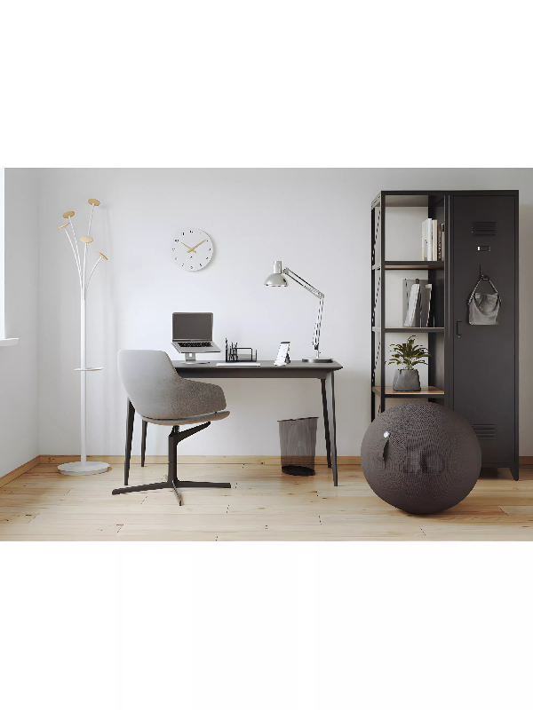 Porte manteau design blanc & bois clair FESTY_3