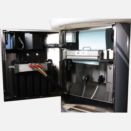 Machine pour lingettes de nettoyage des cuirs et tableaux de bord