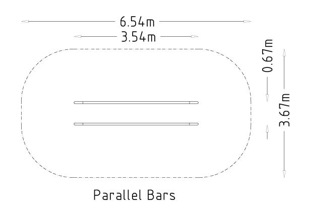 Équipement de fitness extérieur - Barres parallèles Gym - 8036724 - Hags_3