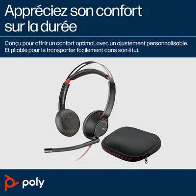 Micro-casque Poly Blackwire 5220 stéréo USB-C + connexion 3,5 mm + adaptateur USB-C/A_3