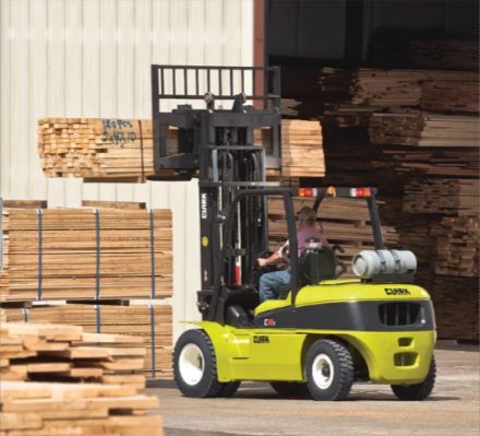 Chariots élévateurs frontaux thermiques C40-55s - Clark - capacité 4000 à 5500 kg_3