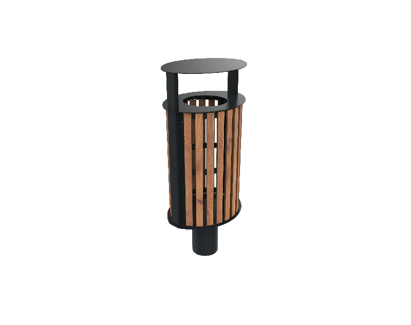 Corbeille - 75L en HPL - Ovalon_3