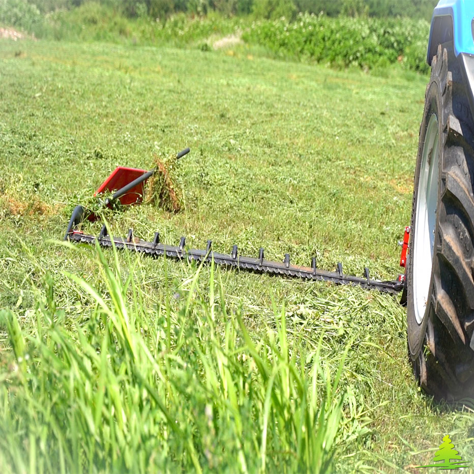 Machine agricole avec prise de force arrière 540 T/mn