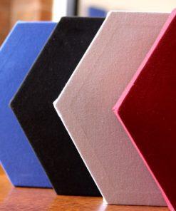 Panneau acoustique Decoshapes Hexagon - GIK Acoustics - Absorption murale décorative_3