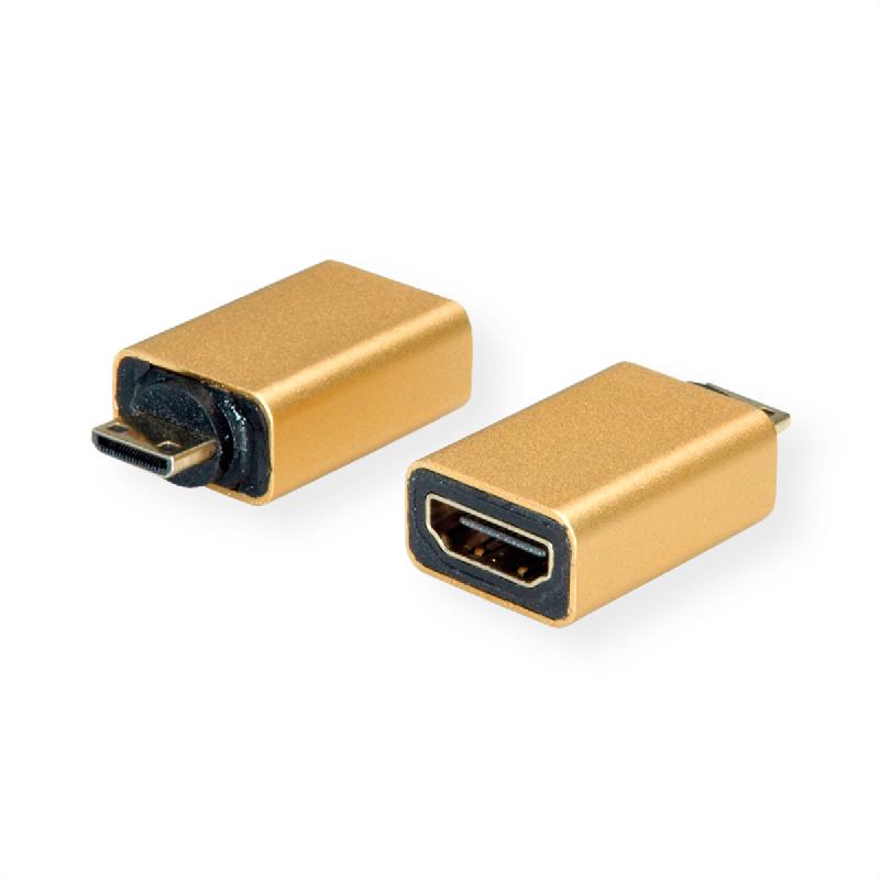 Roline gold adaptateur hdmi, hdmi f - hdmi mini m_3