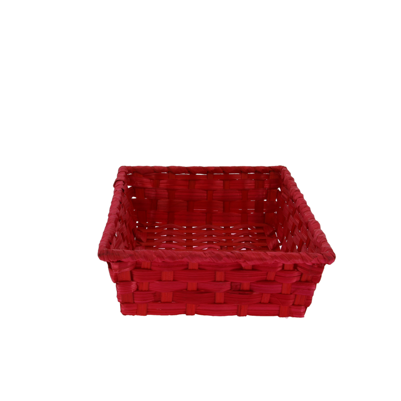 Corbeille bambou Vieto rouge 28x20 -_3