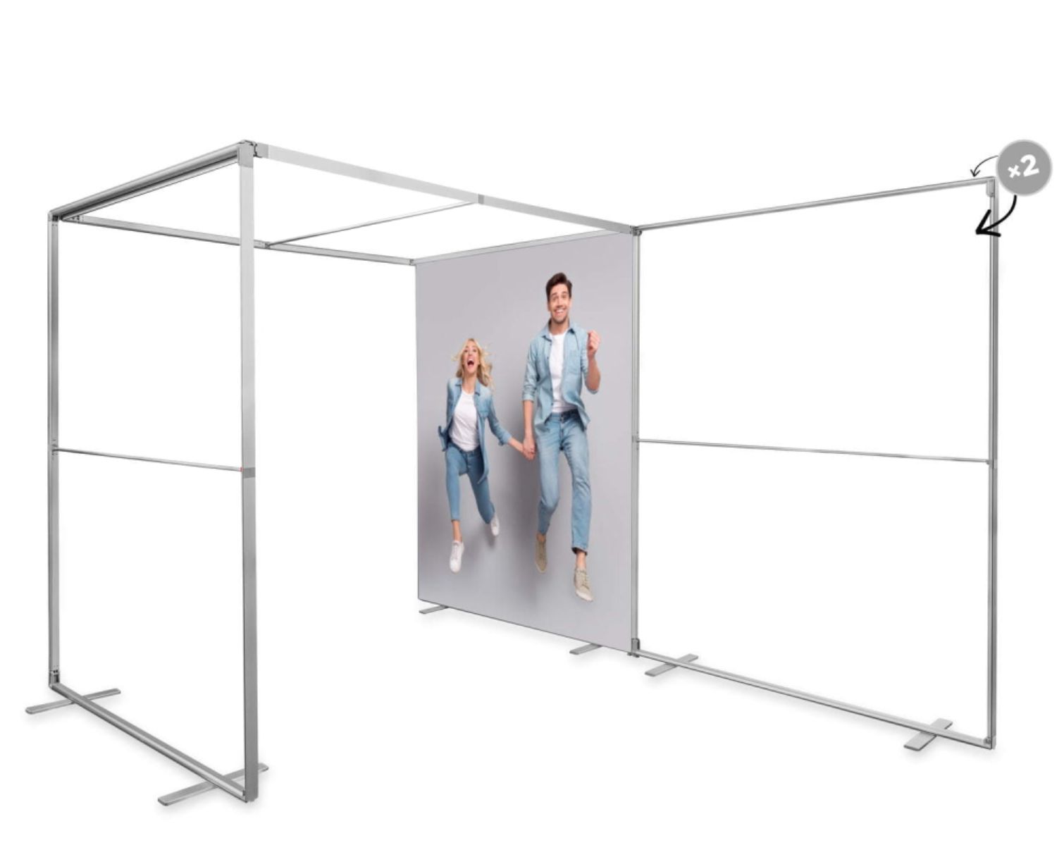 Système Modulaire MEGA SEG - Stand d'exposition léger et personnalisable_3