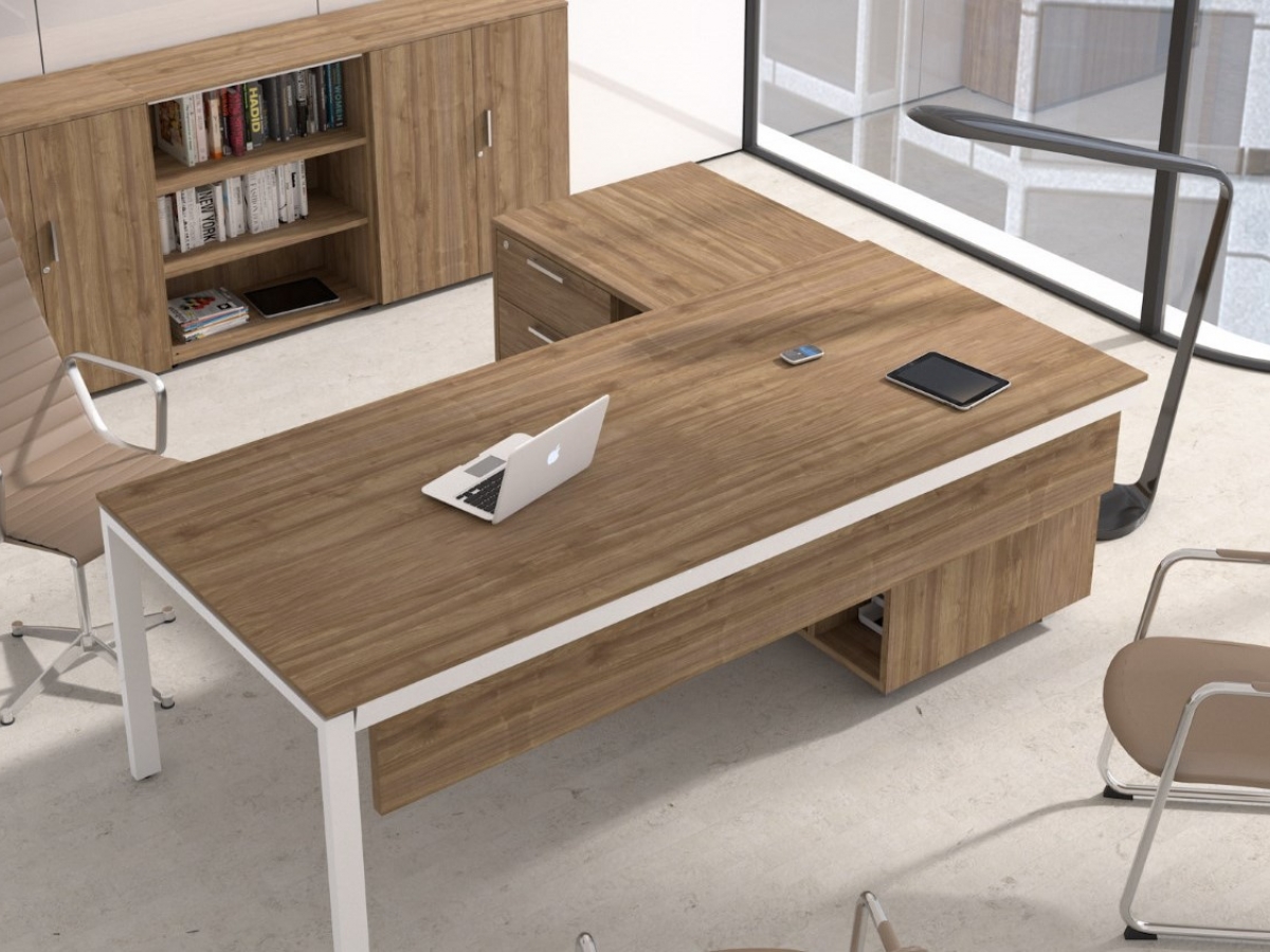 Bureau d'angle opératif administratif I POP - Gamme complète avec finitions de qualité et options évolutives_3