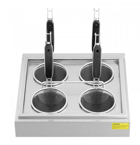 Cuiseur à pâtes avec 4 paniers + 2 robinets de vidange_3